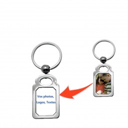Porte clé personnalisé rectangulaire